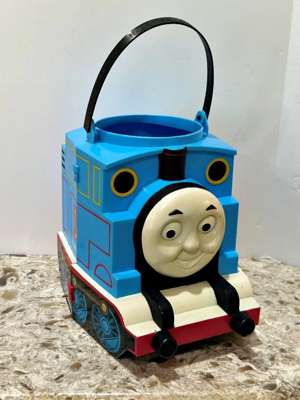 Vintage Thomas and Friends Train Folding HALLOWEEN Candy Bucket Pail 2006